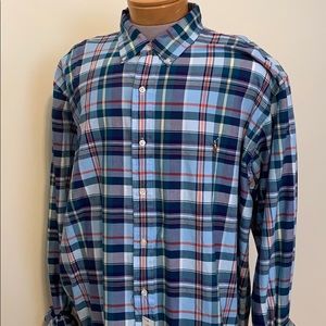 Ralph Lauren Plaid Button-Down long Sleeve shirt